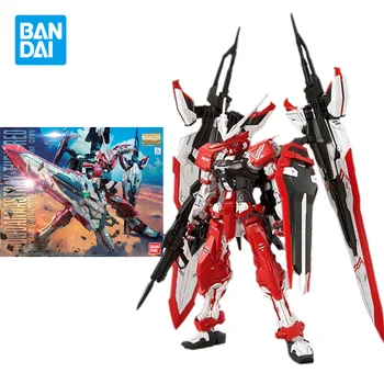 Bandai Оригинальный Комплект Моделей Gundam Аниме Фигурка MG 1/100 Gundam Astray Turn Red Фигурки Коллекционные Игрушки Подарки для детей