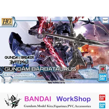 Bandai Original 1/144 HGGB Gundam Breaker Battlogue Гандам Барбатаурус Фигурка В Сборе Модельный Комплект Коллекционные Подарки
