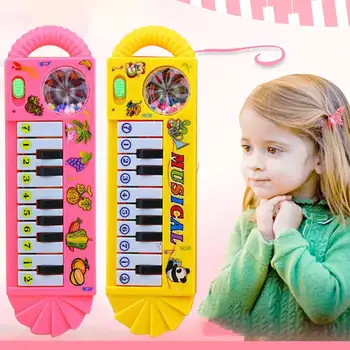 Обучающая интеллектуальная музыкальная развивающая игрушка для малышей, музыкальная клавиатура, пианино, игрушка для раннего обучения, инструмент, подарок