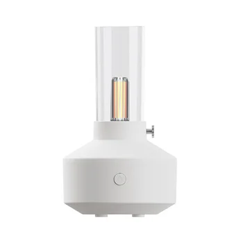 Ретро Рассеиватель света Essential Oi LED Лампа Накаливания Ночник 150 мл Увлажнитель воздуха Работает 5-8 часов Белый