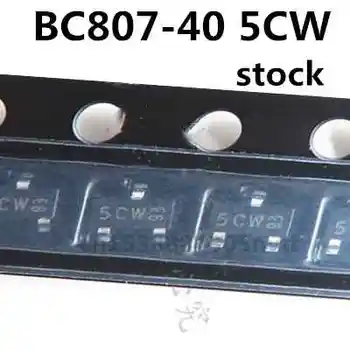 Оригинал 50 шт./BC807-40 5CW 5C SOT23