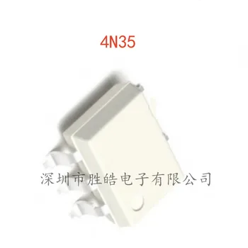 (10 шт.)  НОВЫЙ Транзисторный выход Оптического Ответвителя 4N35 EL4N35 Белого Цвета SOP-6 Интегральная схема 4N35